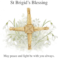 St. Brigid's Blessing Card